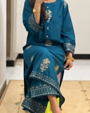 Melvin 2pcs Embroidered suit