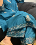 Melvin 2pcs Embroidered suit