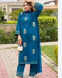 Melvin 2pcs Embroidered suit