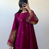 Zincorus 2-pieces Embroidered